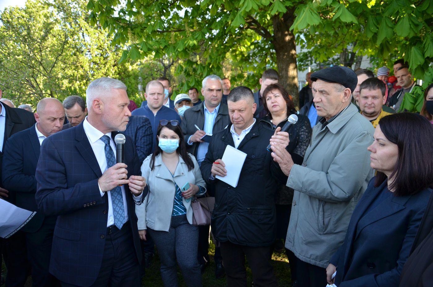Зустріч секретаря Харківської міської ради Ігоря Терехова з жителями вул. Познанської