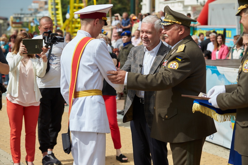 Ігор Терехов привітав випускників Кадетського корпусу