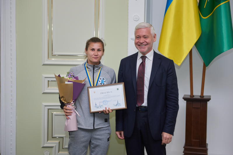 Ігор Терехов привітав ФК «Житлобуд-1» з 15-річчям - 13