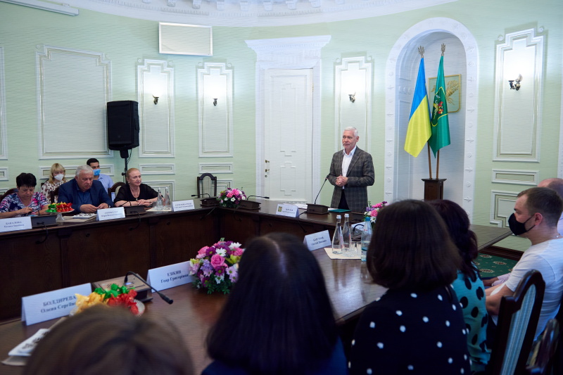 Ігор Терехов привітав медпрацівників з Днем донора крові