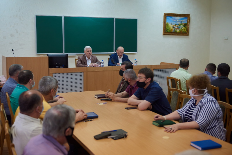 Засідання вченої ради Українського державного університету залізничного транспорту