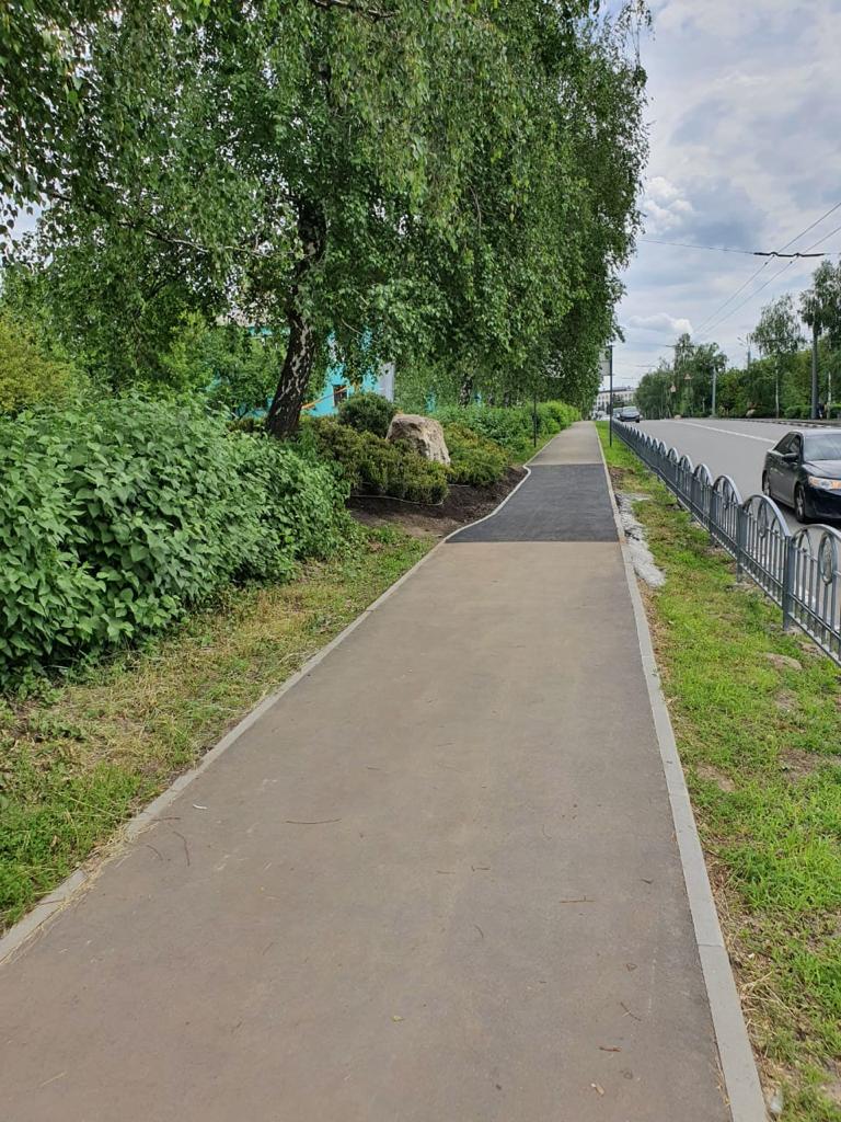 Завершується благоустрій вулиці Аерофлотської