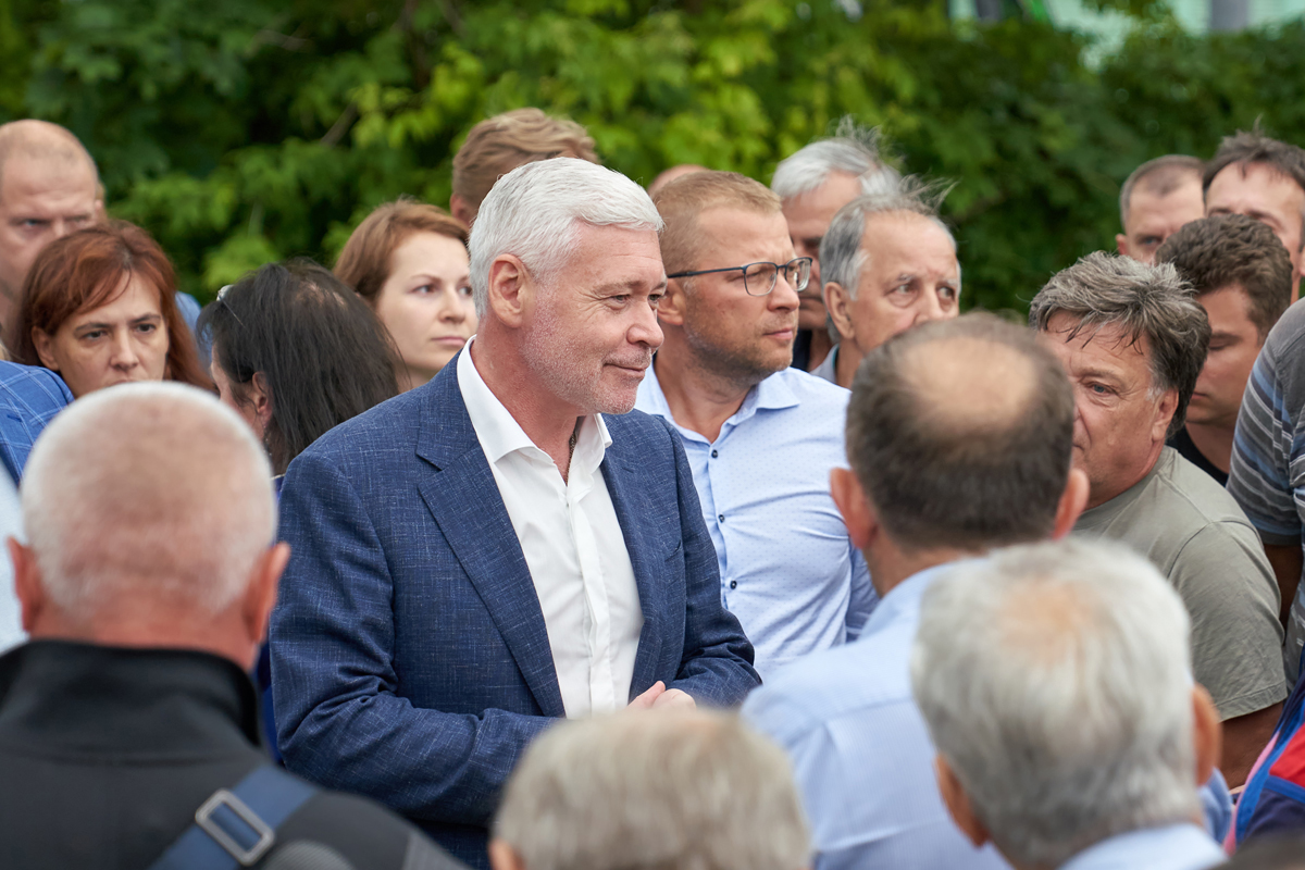 Ігор Терехов зустрівся з членами садового кооперативу на Павловому полі