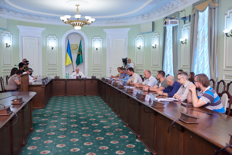 Зустріч Ігоря Терехова і представників громадськості з питання транспортних розв'язок