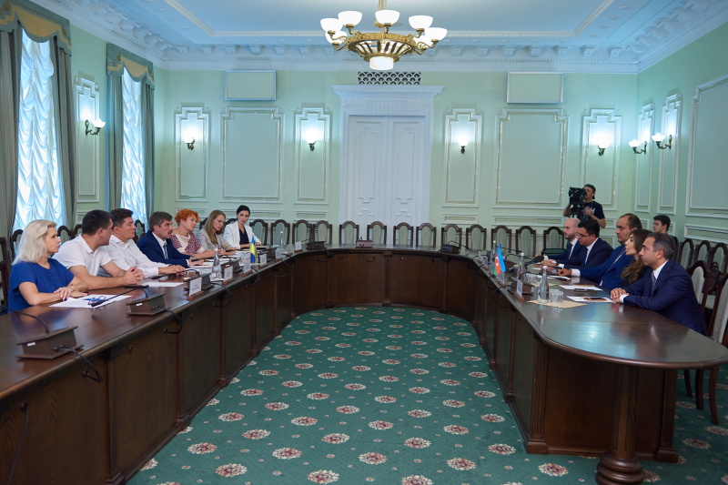 Зустріч з делегацією Азербайджанської Республіки
