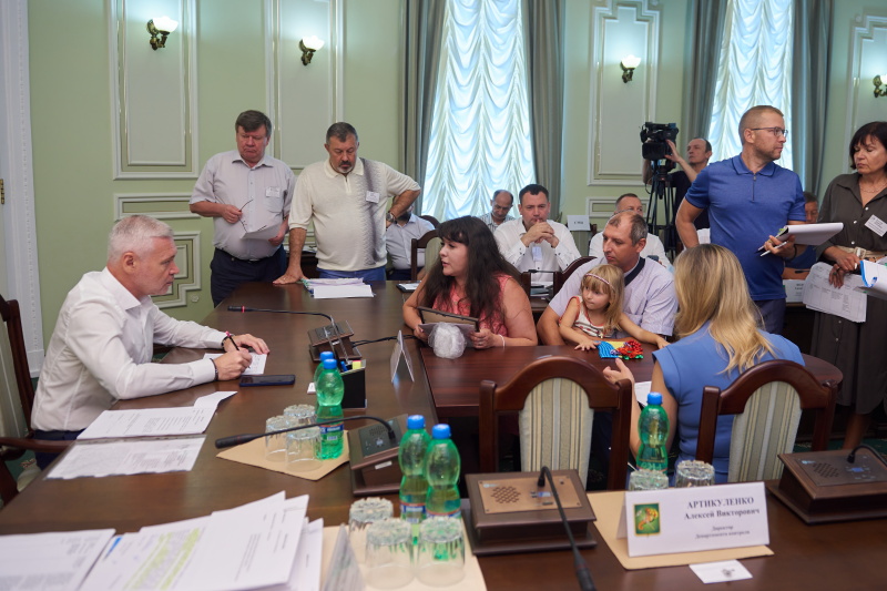 Ігор Терехов провів зустріч з жителями міста