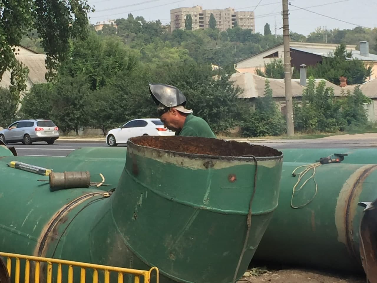 На вулиці Матюшенка повністю реконструюють тепломагістраль - 5