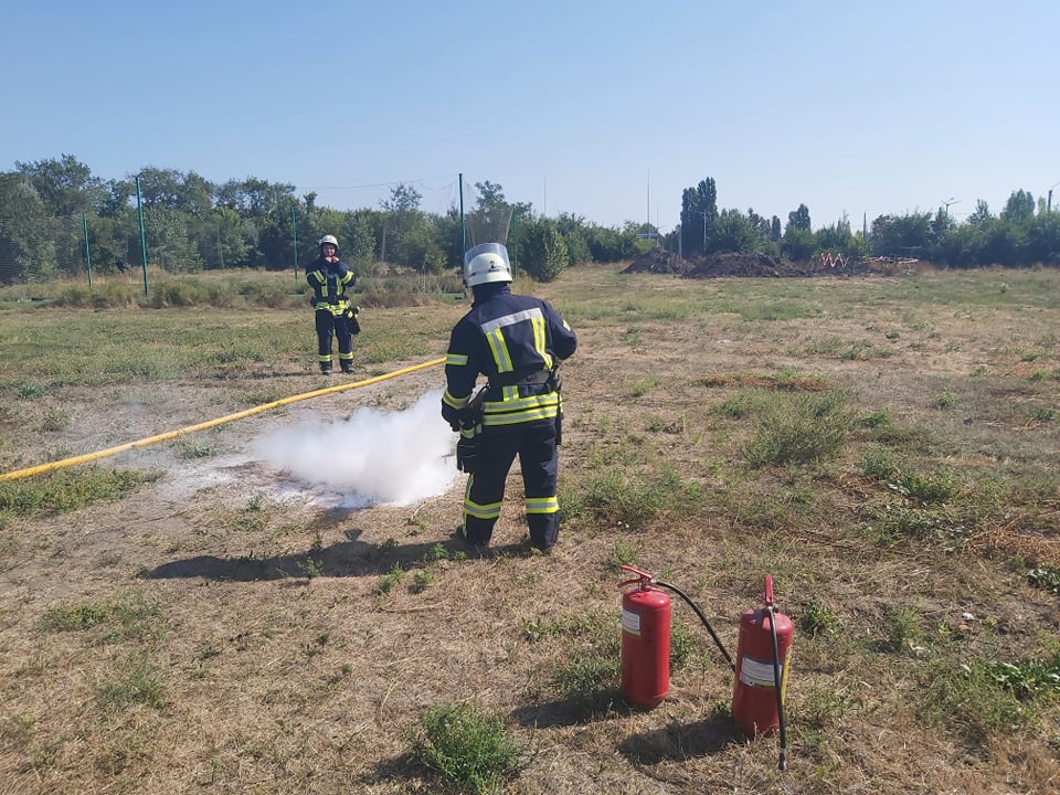 У модульному містечку пройшли навчання рятувальників - 4