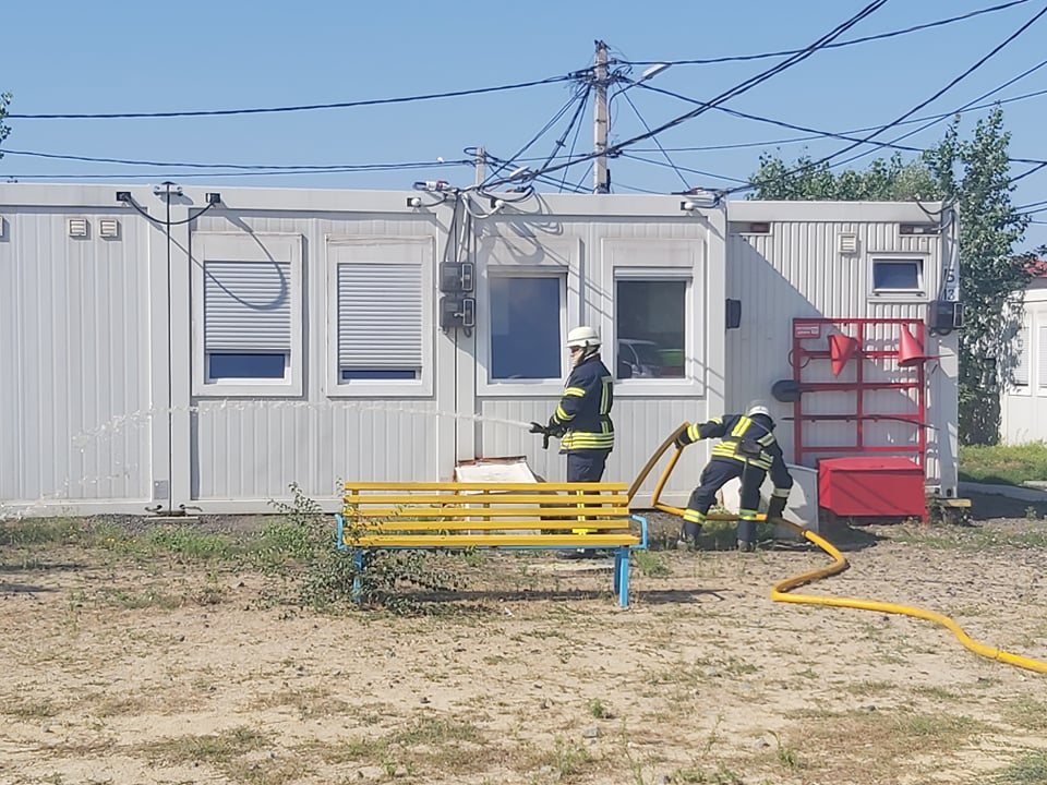 У модульному містечку пройшли навчання рятувальників - 5