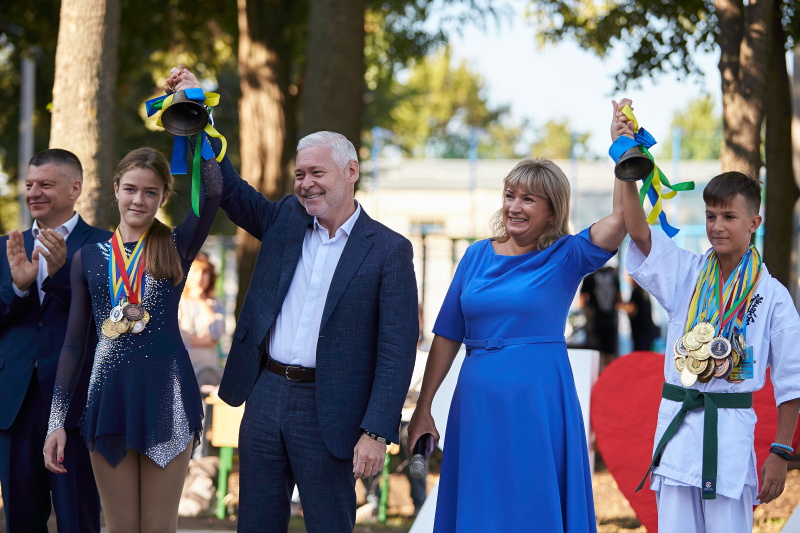 У Харкові для школярів відкривають нові стадіони