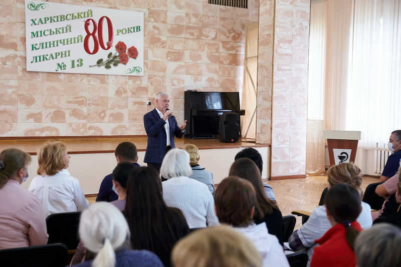 Візит Ігоря Терехова у міську лікарню №13 - 11