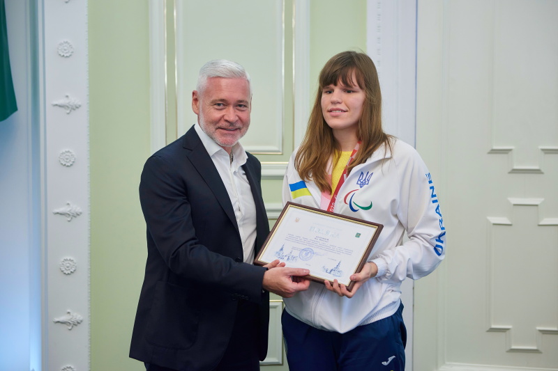 Ігор Терехов нагородив харківських паралімпійців - 6