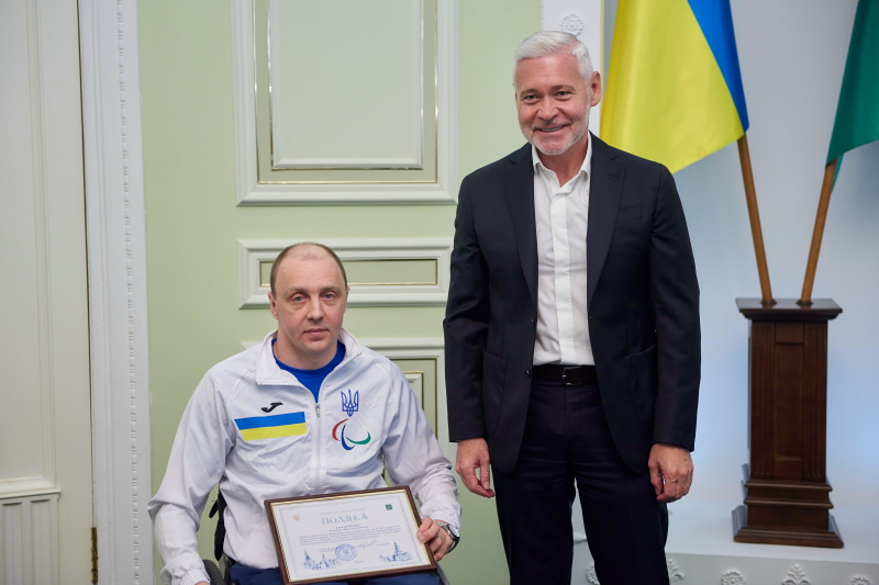 Ігор Терехов нагородив харківських паралімпійців - 10