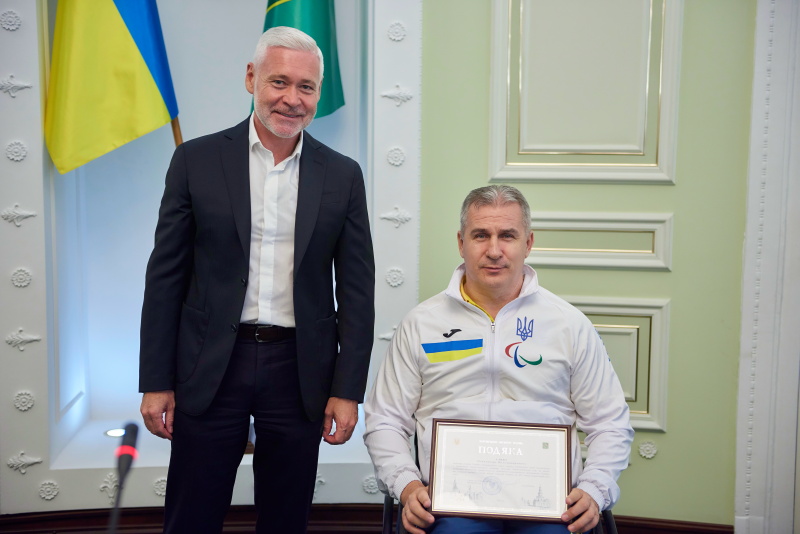 Ігор Терехов нагородив харківських паралімпійців - 11