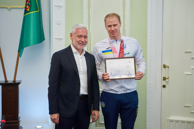 Ігор Терехов нагородив харківських паралімпійців - 13