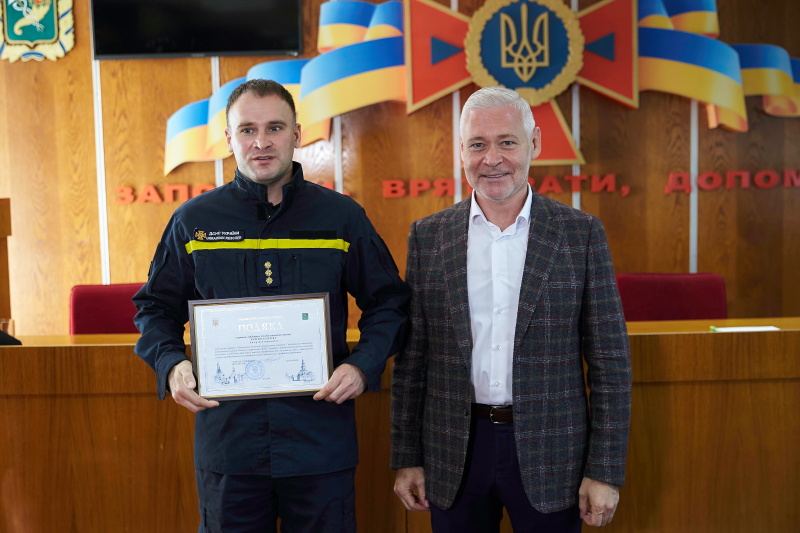 Ігор Терехов привітав рятувальників з професійним святом - 8