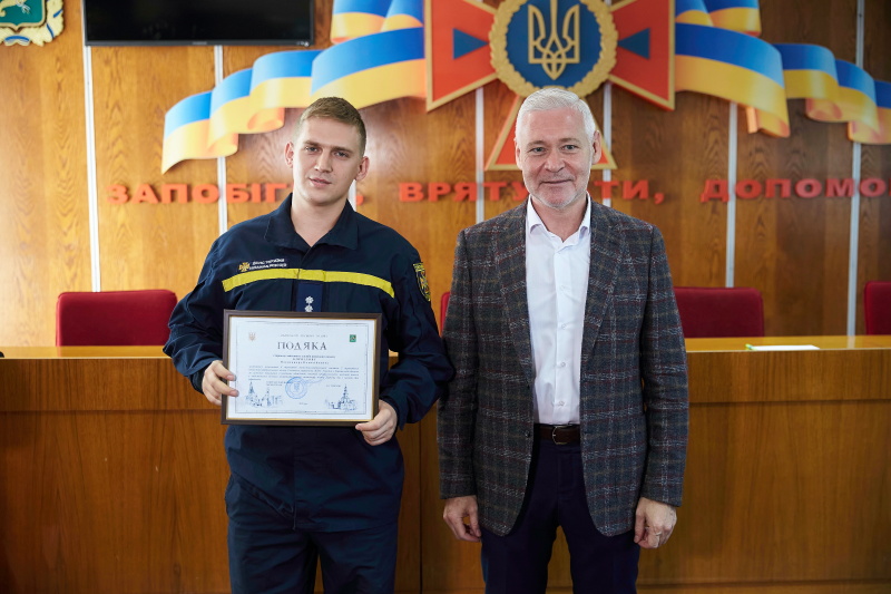 Ігор Терехов привітав рятувальників з професійним святом - 9