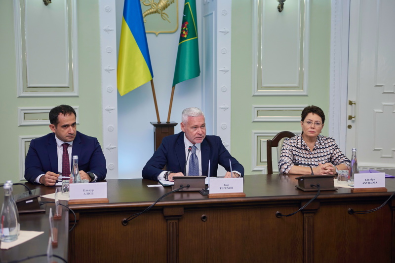 Ігор Терехов зустрівся з офіційними делегаціями та діаспорою Азербайджану
