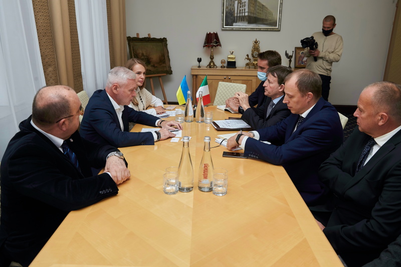 Ігор Терехов зустрівся з послом Італії