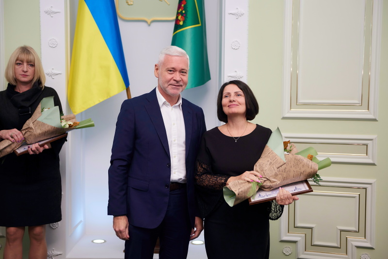 Ігор Терехов привітав учителів Слобідського та Основ'янського районів - 7