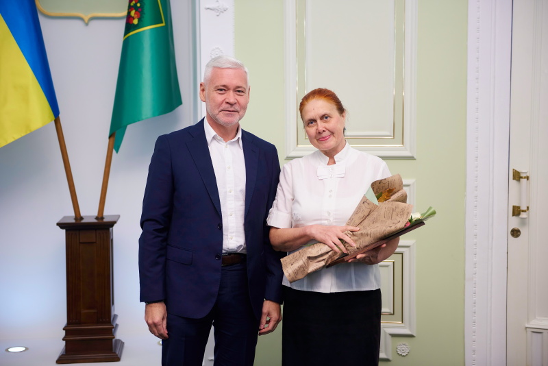 Ігор Терехов привітав учителів Слобідського та Основ'янського районів - 13