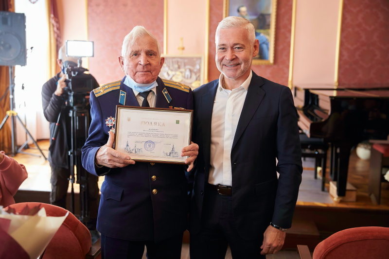 Ігор Терехов привітав ветеранів Основ'янського району - 7