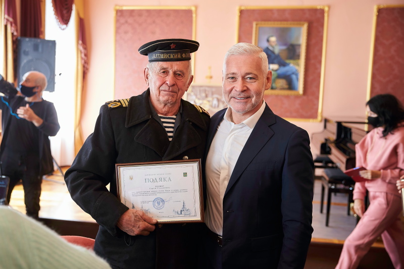 Ігор Терехов привітав ветеранів Основ'янського району - 9