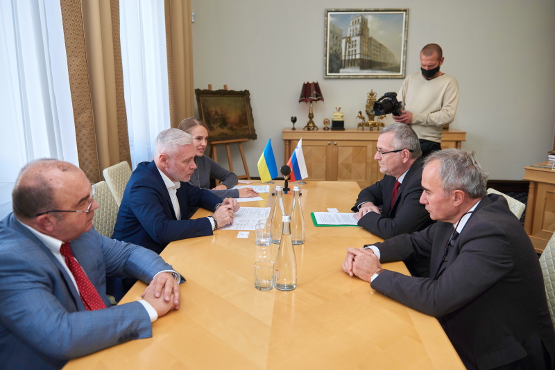 Ігор Терехов зустрівся з послом Словенії