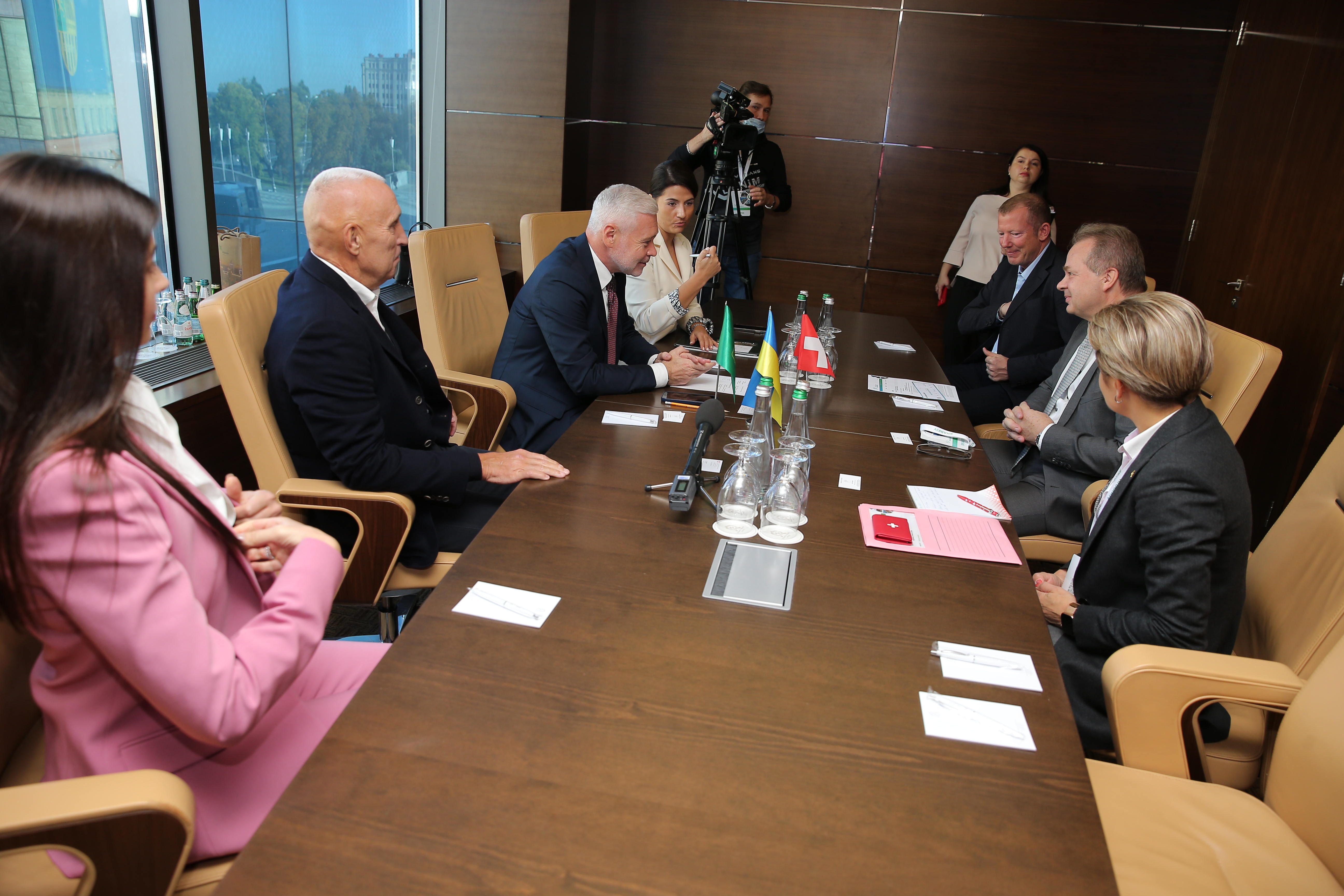 Зустріч Ігоря Терехова з послом Швейцарії - 2
