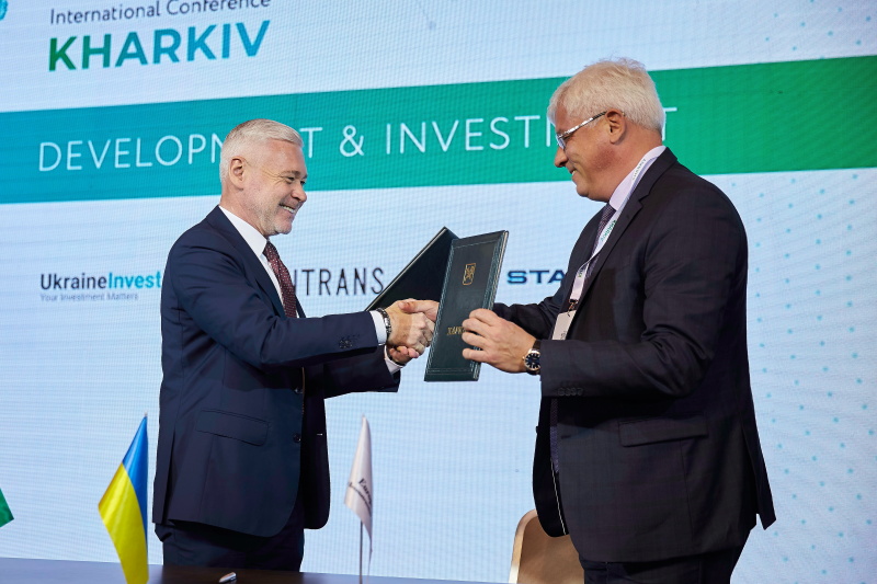 Підписання Меморандуму про співпрацю між Харківською міськрадою та ЄБРР - 2