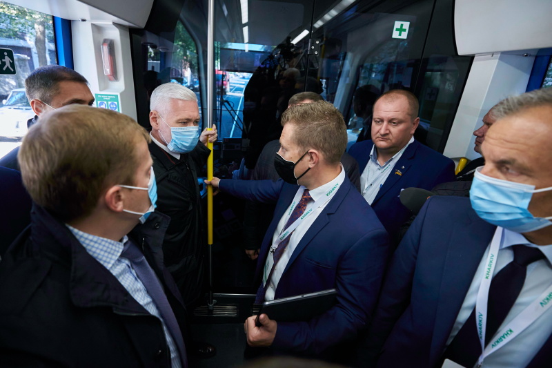 Підписання меморандуму і презентація швейцарського трамвая «Stadler» - 9