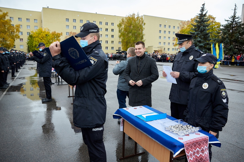 У Харкові склали присягу майбутні поліцейські - 7