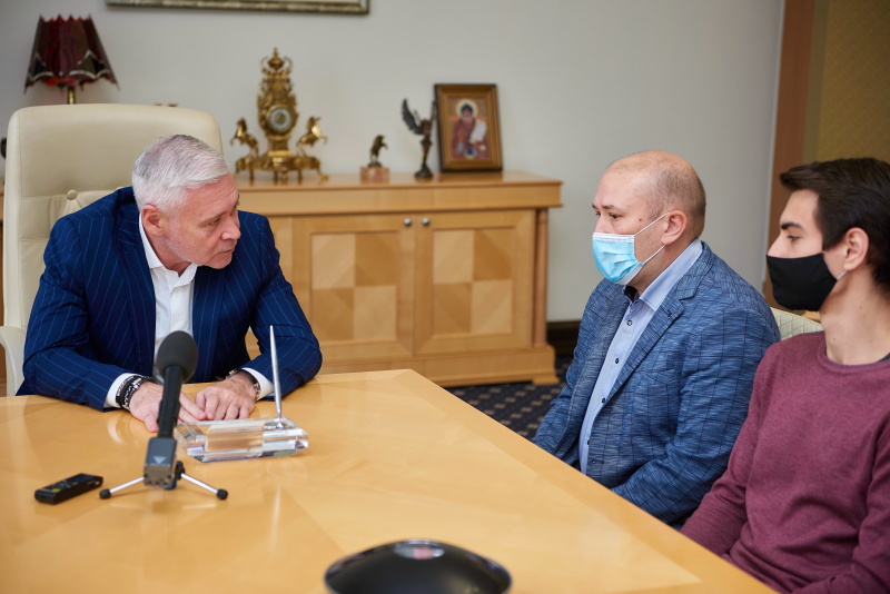 Зустріч Ігоря Терехова з призерами чемпіонату світу з програмування - 2