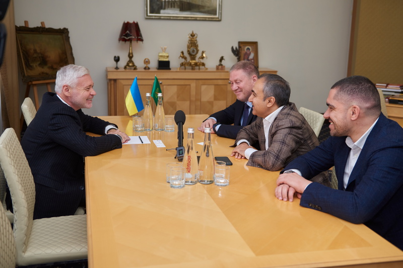 Ігор Терехов зустрівся з віце-президентом однієї із закордонних будівельних компаній