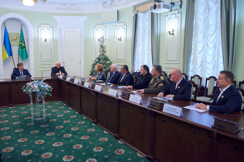 У міськраді відбулася зустріч почесних громадян Харкова