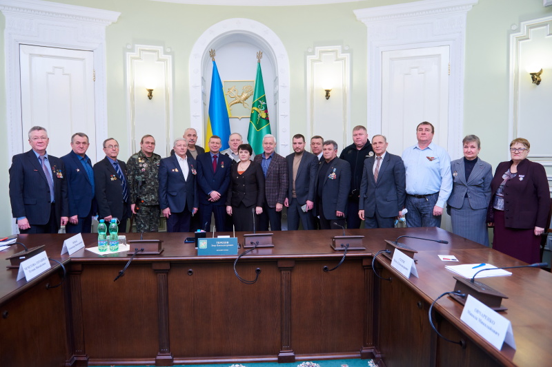 Ігор Терехов зустрівся з ветеранами – воїнами-інтернаціоналістами