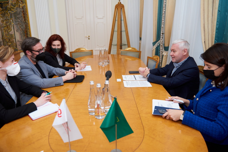 Ігор Терехов зустрівся з німецькими експертами з розробки нової транспортної системи