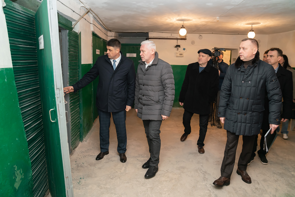 Ігор Терехов перевіряє підготовку захисних споруд