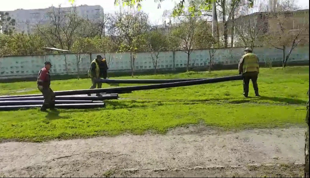 У Холодногірському районі перекладають транзитний трубопровід - 1