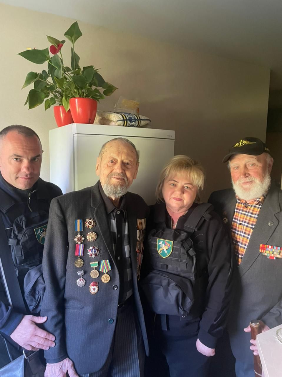 У Немишлянському районі привітали ветеранів Другої світової