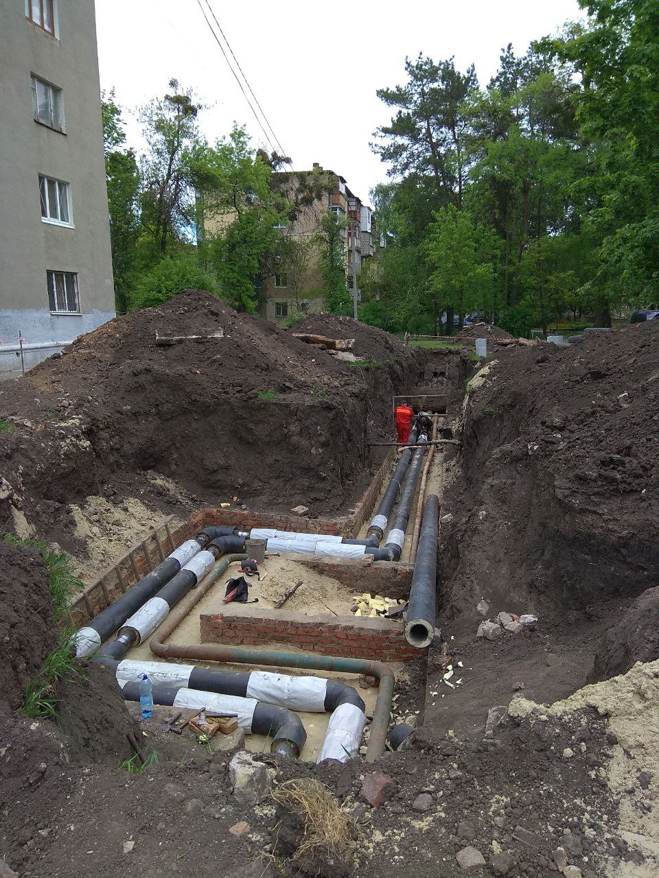 «Теплові мережі» реконструюють магістральні трубопроводи