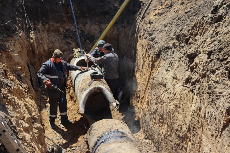 На Північній Салтівці відремонтували газопровід