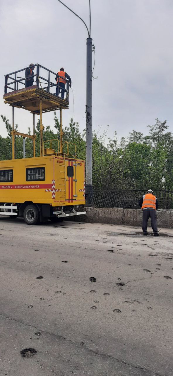 У Харкові відновлюють транспортну інфраструктуру - 6
