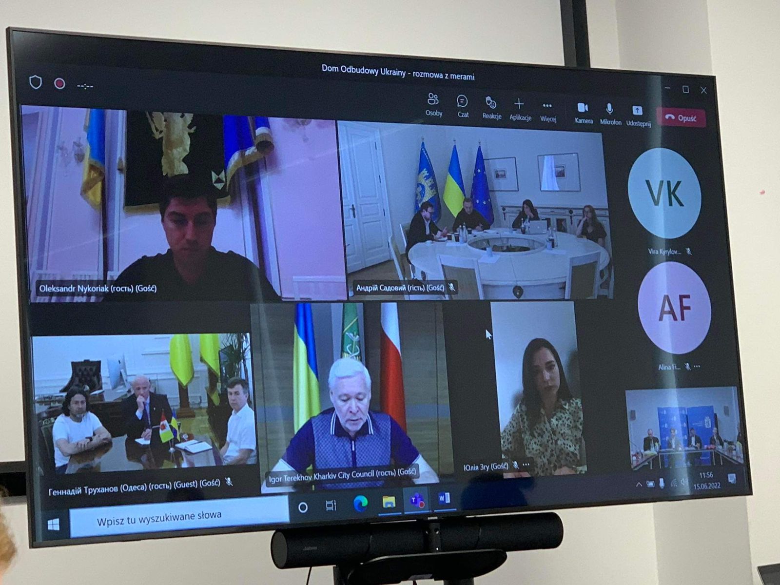 Зустріч Ігоря Терехова з Президентом Варшави Рафалом Тшасковським - 4