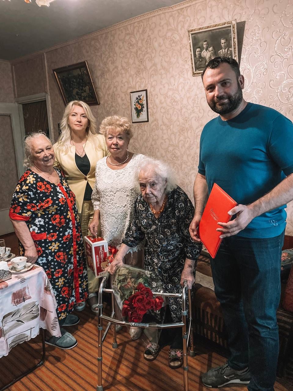 Харків’янка Ніна Ломакіна відзначила 100-річний ювілей 