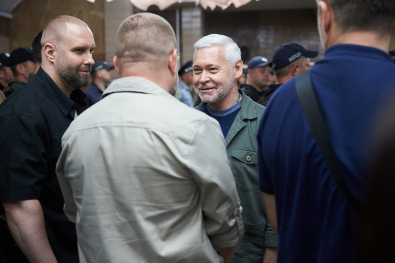 Ігор Терехов вітає працівників Національної поліції - 11