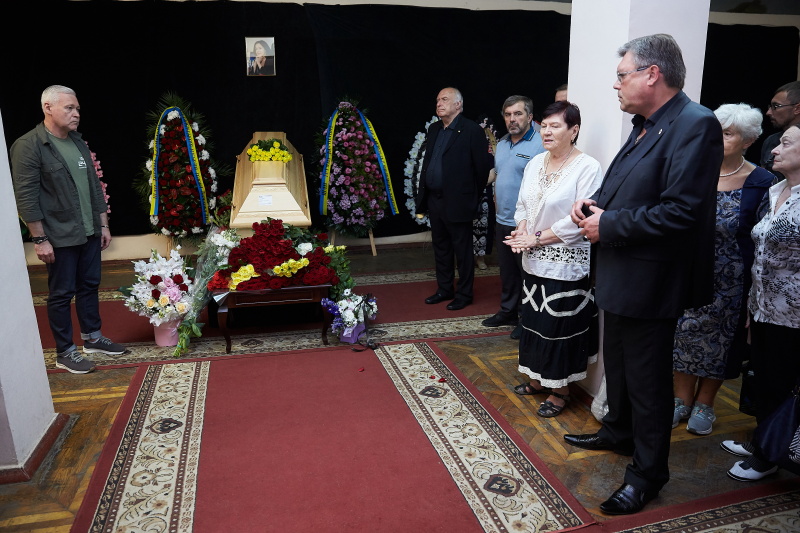 У Харкові попрощалися з Тетяною Вєркіною