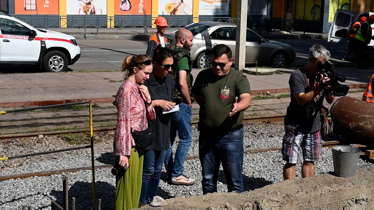 Італійська журналістка ознайомилася з роботою «Харківських теплових мереж»