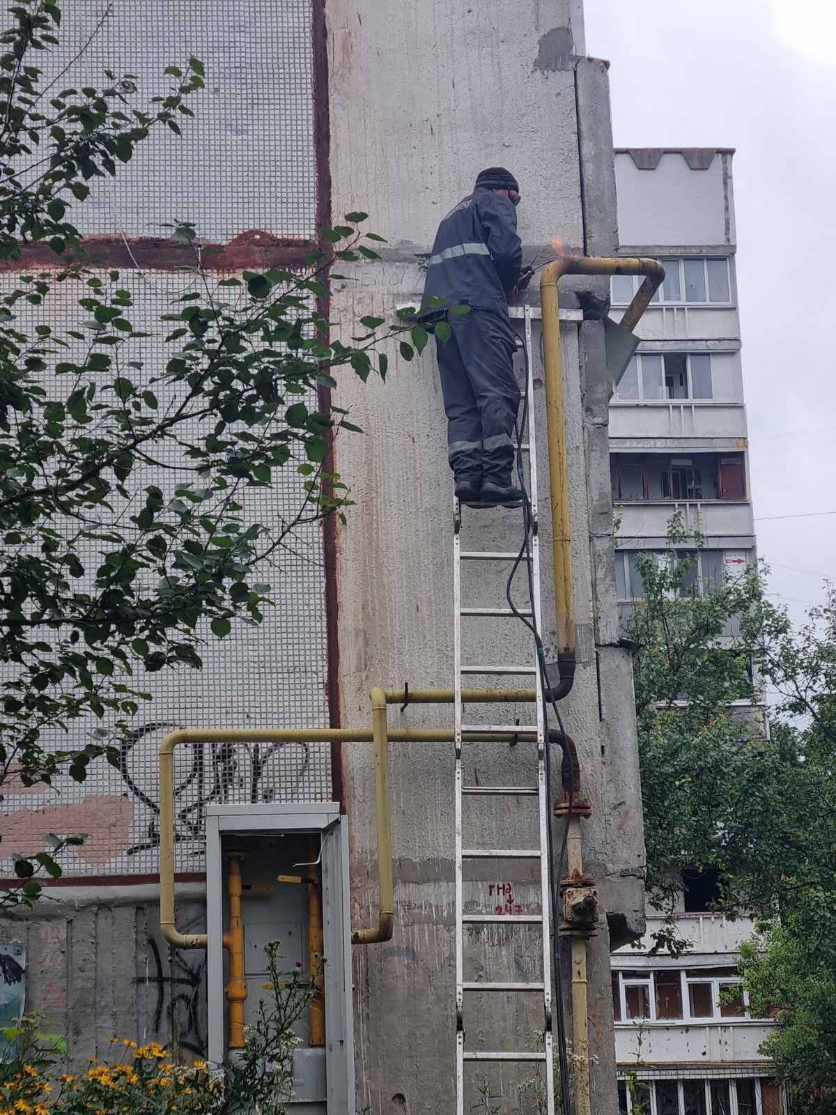 У двох мікрорайонах на Салтівці відновили газопостачання - 6