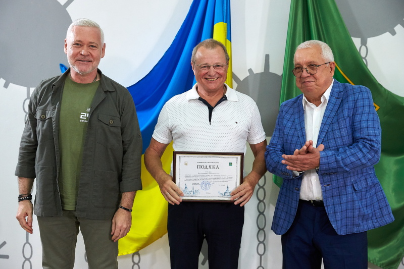 Ігор Терехов нагородив кращих будівельників Харкова